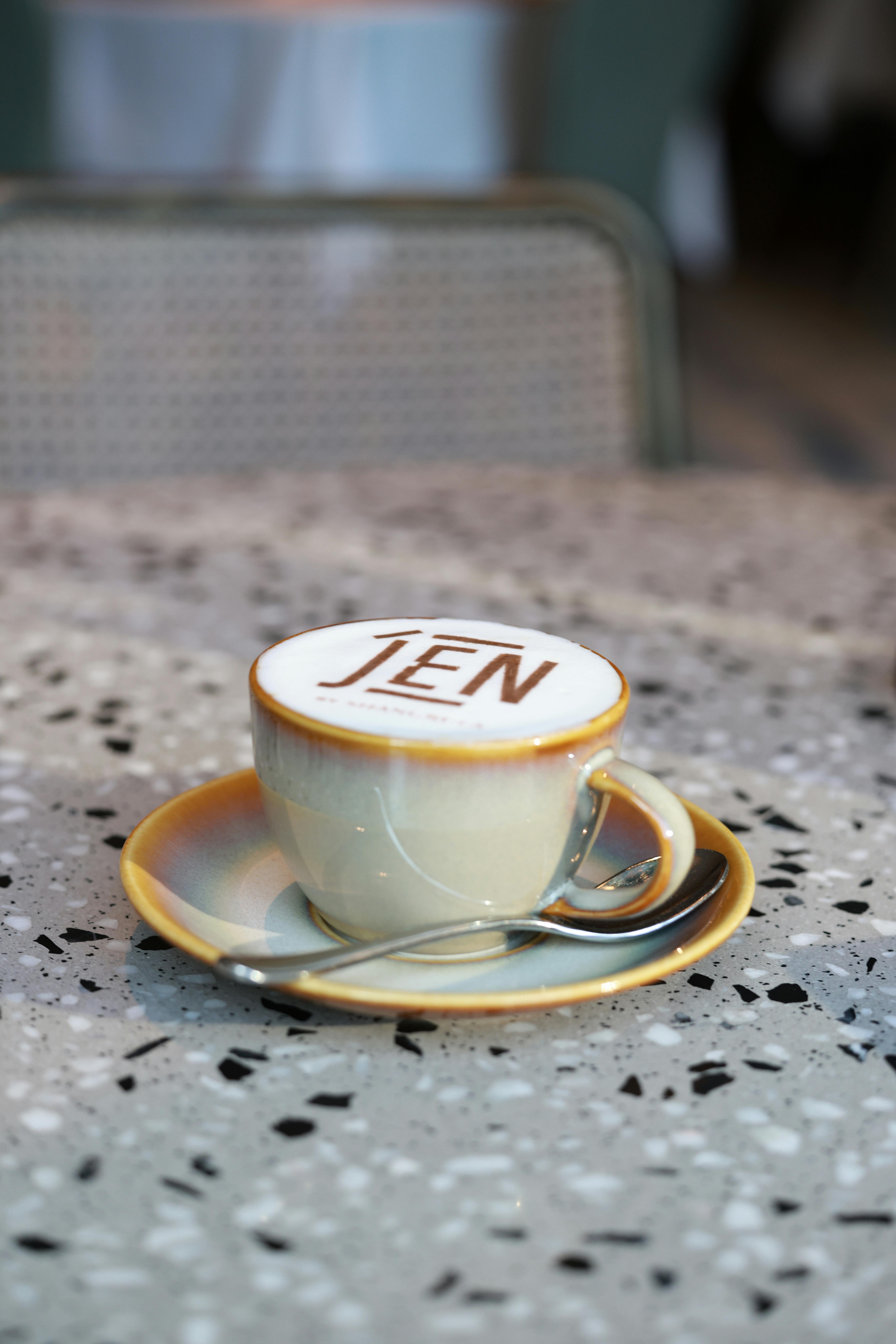 Macchiato with a light cap of foam